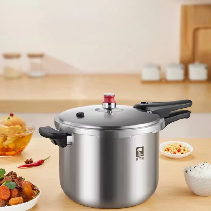 

Pressure Cooker 304 Stainless Steel Pressure Cooker Quick Cooking Safety Explosion-proof Gas Induction Cooker Olla De Vapor