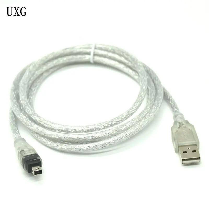 IEEE FireWire 1394 6Pin ذكر إلى 4P 6Pin ذكر كابل محول خط 400 800 1394 9Pin /6P /4 دبوس محول خط سلك الحبل موصل