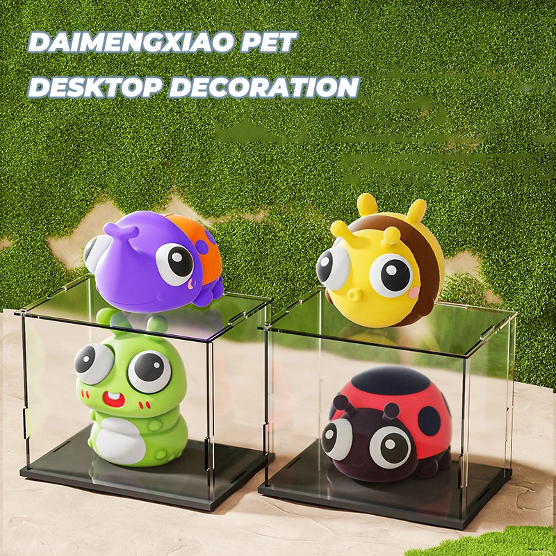 4 szt. Kreskówkowe, miękkie zabawki antystresowe w kształcie owadów i zwierząt, szybko powracające do kształtu, zabawki dekompresyjne dla dorosłych i dzieci, zabawki do redukcji stresu