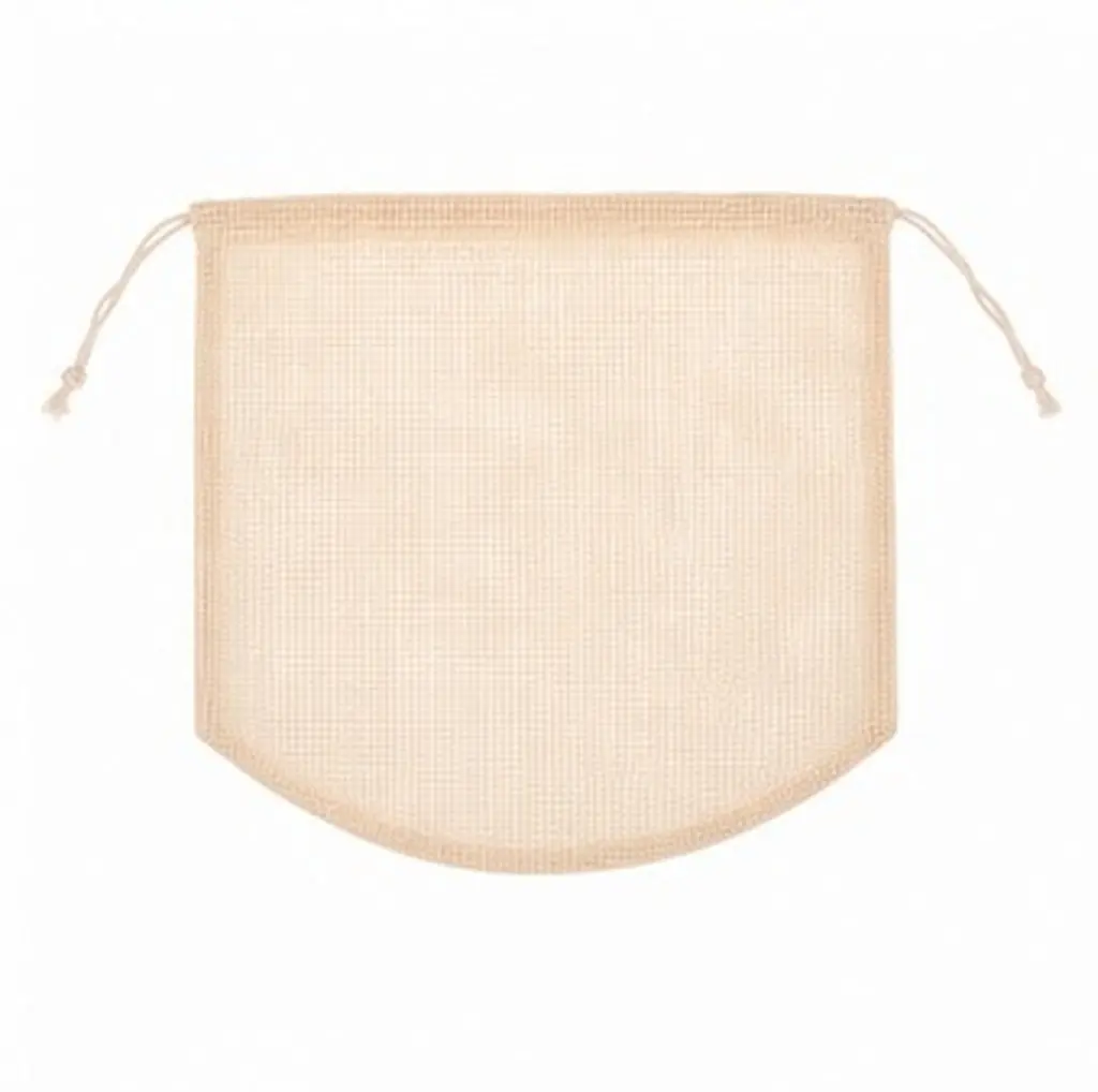 5Pcs Seafood Boil Bags Cotton Mesh Reusable Drawstring Steamer Bags Crab Lobster Clams Cooking Boiling Bag Stock Soup Socks