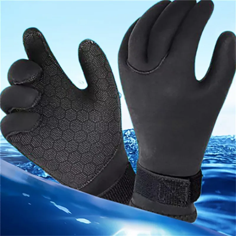Dalış Eldivenleri Sıcak Kaymaz Neopren Dalış Eldivenleri Balıkçılık Yüzme Rafting Ve Kayak İçin Sörf Eldivenleri
