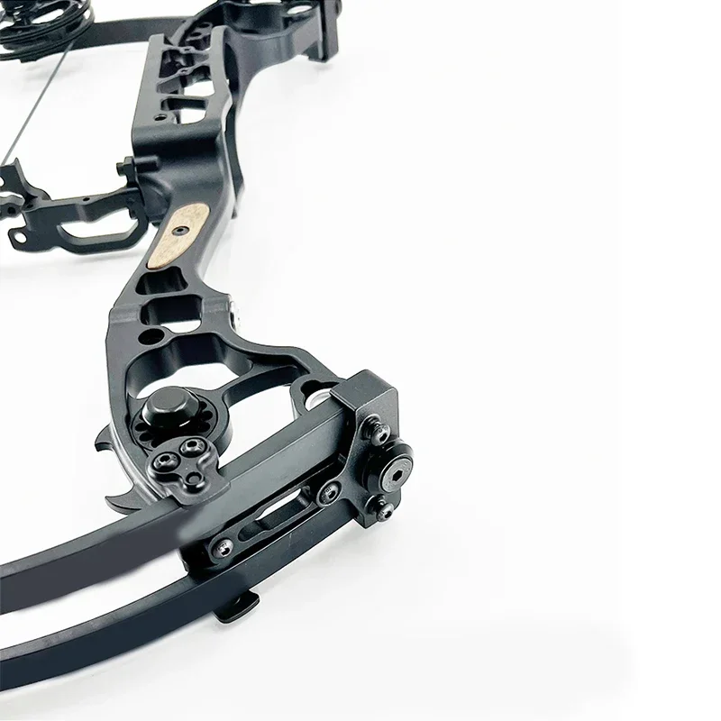 OEM/ODM ثنائي الغرض مجمع القوس الصيد المنجنيق القوس للكرة الصلب والسهم جوردون أطراف قصيرة المحور مجمع Barebow #5