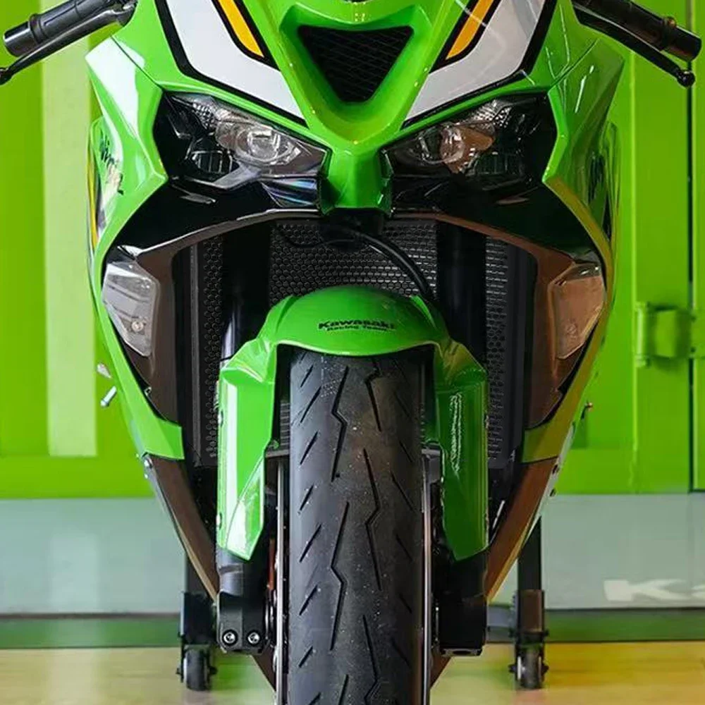 

Мотоциклетная сотовая решетка радиатора, защитное устройство, подходит для моделей Kawasaki ZX-6R ZX6R 2024-2026