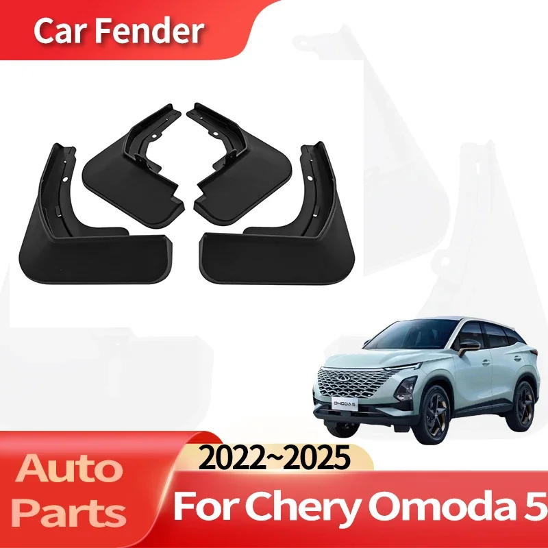 

Auto Accessories For Chery Omoda 5 C5 2022~2025 Lining Car Fender Anti-sand Splash Mud Guard Skin Punch-free Installation Tools