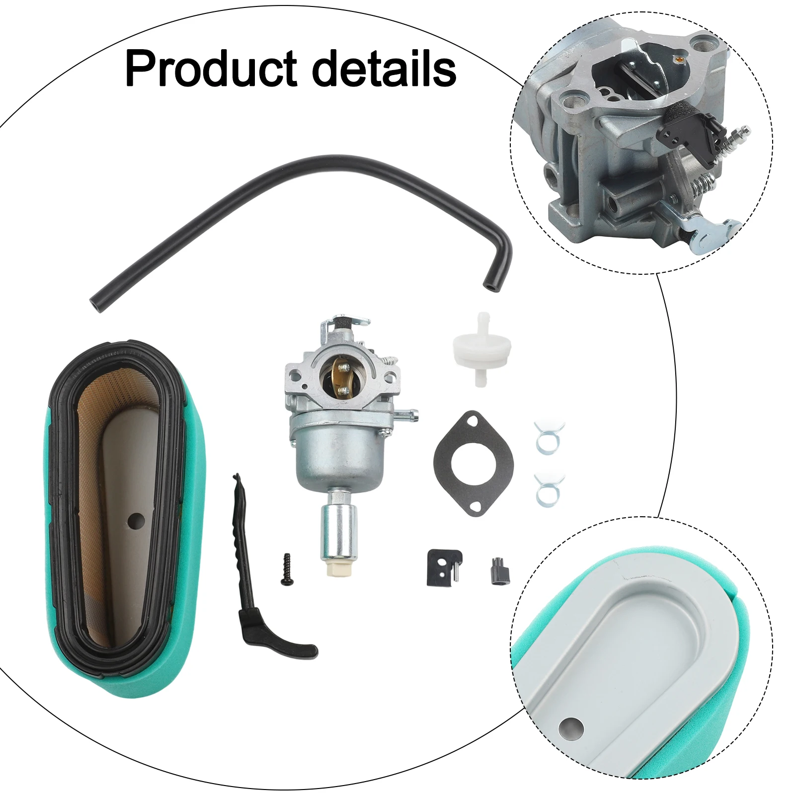 

1set Carburetor With Tune Up Kits For 791886 495935 690194 498061 499153 287707 287777 28N707 28N777 Garden Power Tool Accessory