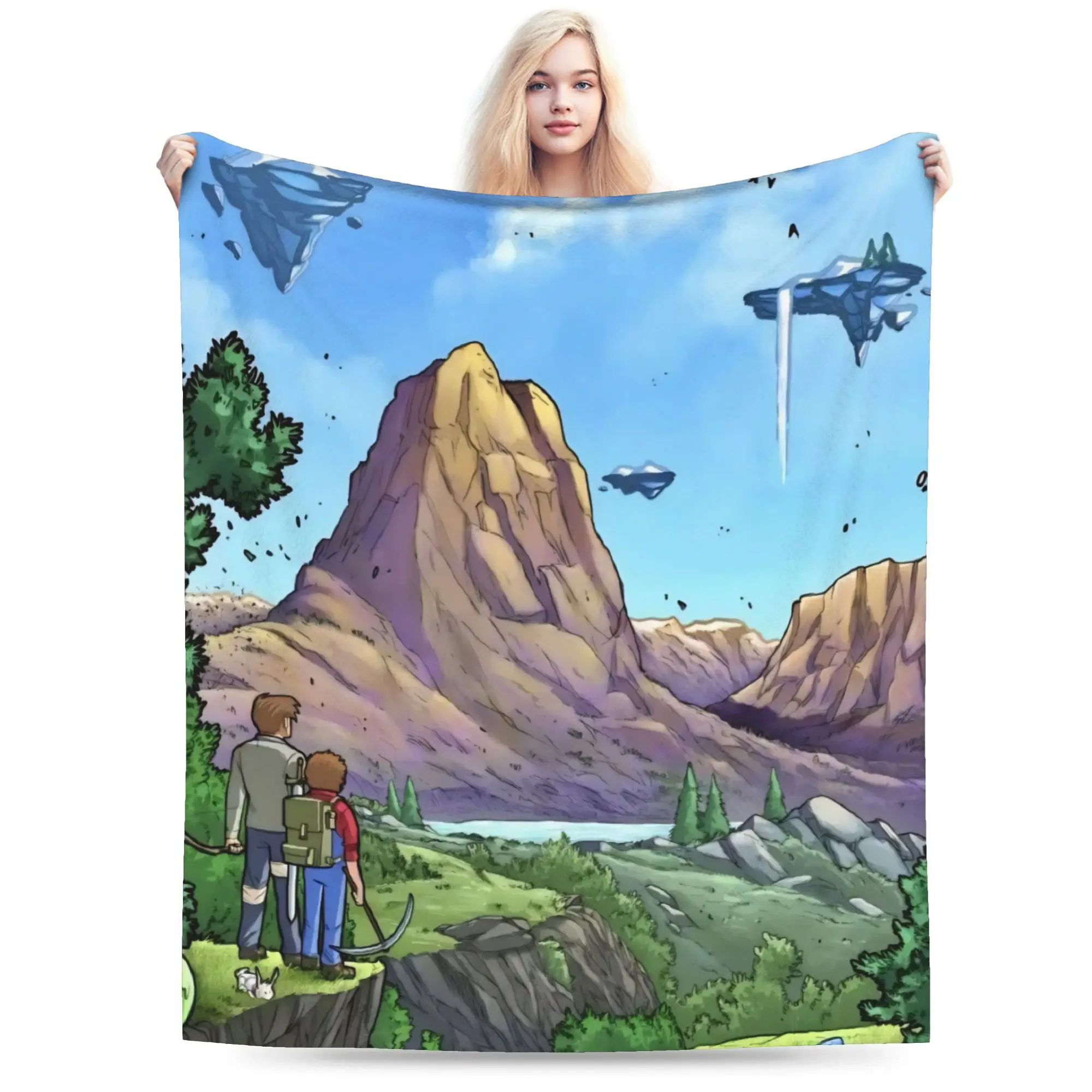 Terrarias Blankets Lightweight Thin Fleece Comfort Gifts  Throw Blanket Bedding Throws