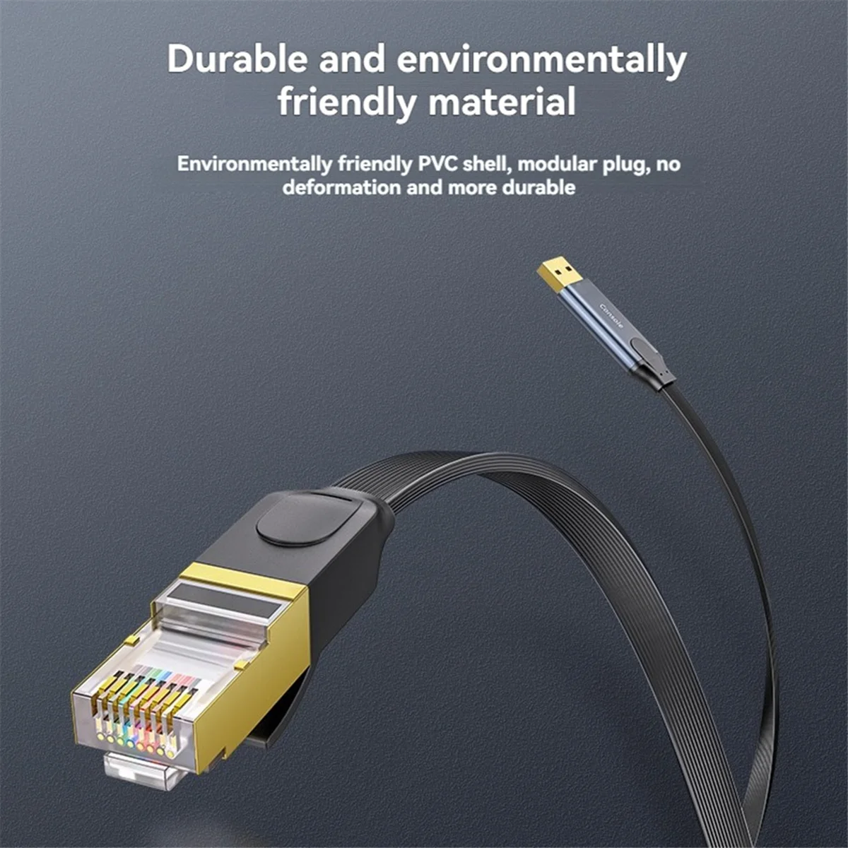 USB إلى RJ45 كابل وحدة التحكم USB إلى RJ45 محول لأجهزة الكمبيوتر المحمول USB RJ45 8P8C محول كابل وحدة التحكم 180 سنتيمتر