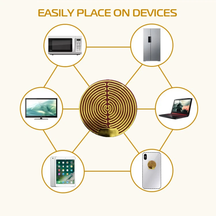 Protezione EMF Adesivi ANTI-Radiazioni Scudi per telefoni cellulari per smartphone Laptop Computer iPad e tutti i dispositivi elettronici