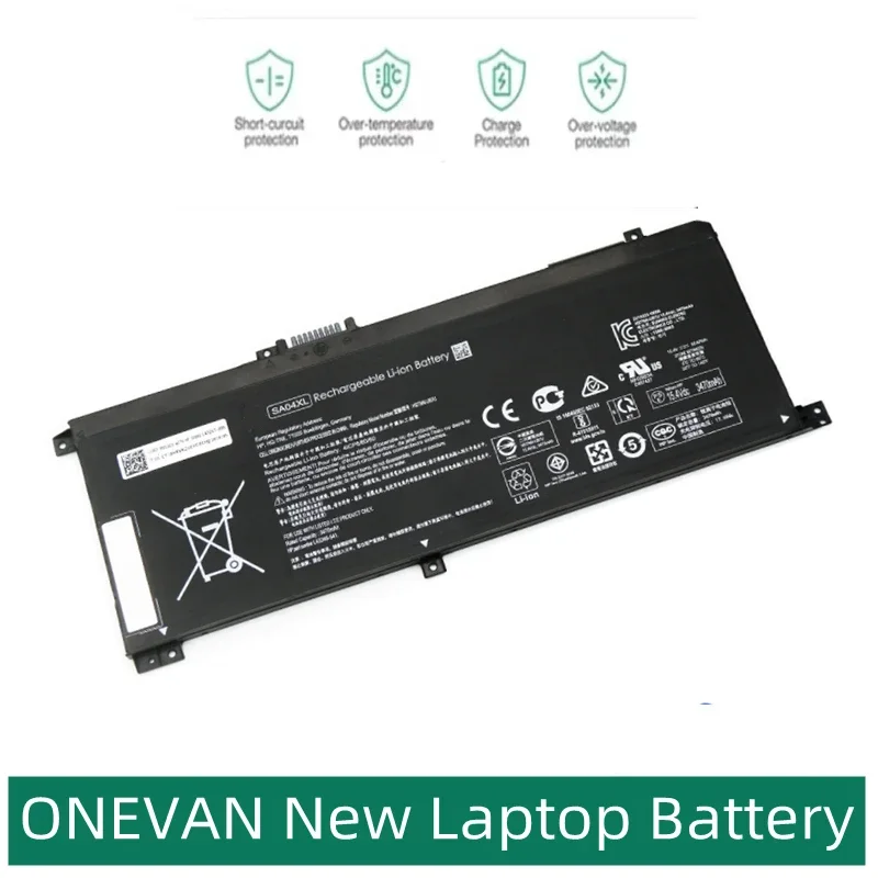 

ONEVAN New SA04XL Battery For HP ENVY X360 15-dr0003TX 15-ds0000nc 15-ds0000ng 15-ds0000na 15-ds0000ur HSTNN-OB1G L43267-005