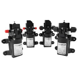 Bomba de agua de reflujo de diafragma, microeléctrica, interruptor automático, pulverizador de lavado de coche de alta presión, 12VDC, 72W, 6l/Min