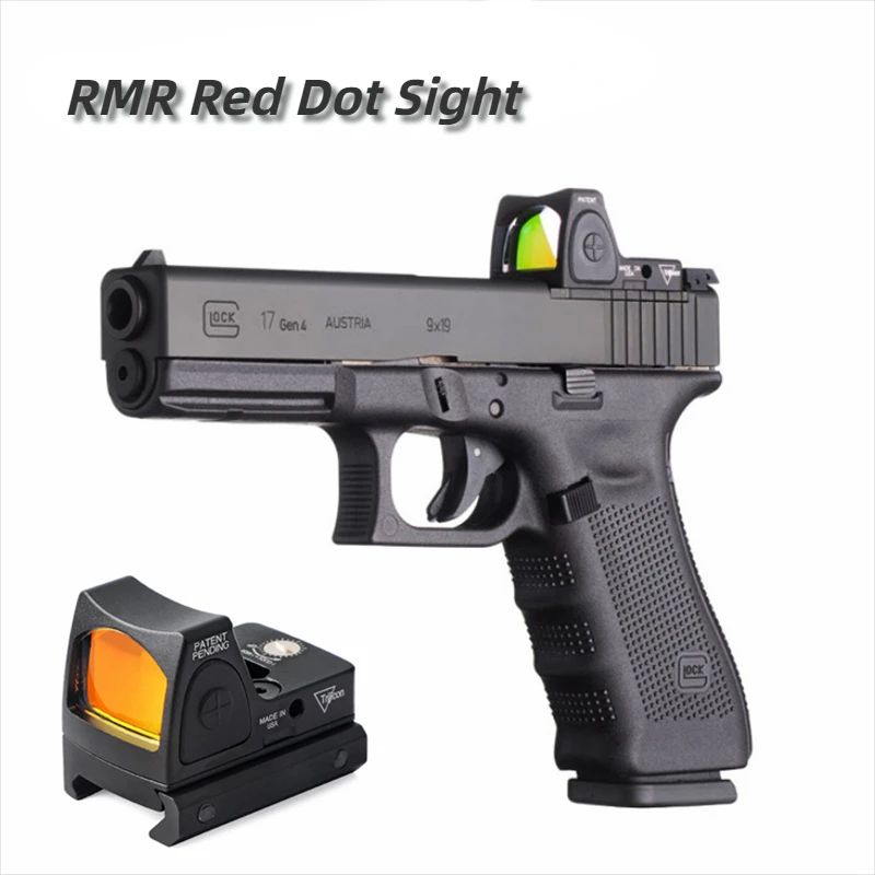 

Tactical Metal RMR Red Dot Sight Rifle Reflex Sight Scope 20mm Rail For Airsoft Glock Taurus Pistola G2 G2c G2s G3 PT111