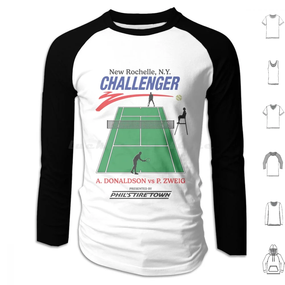 Challengers Retro Tee-New Rochelle Challenger Phil's Tire Town ( Green / Red ) Hoodies Long Sleeve Challengers Zweig Art