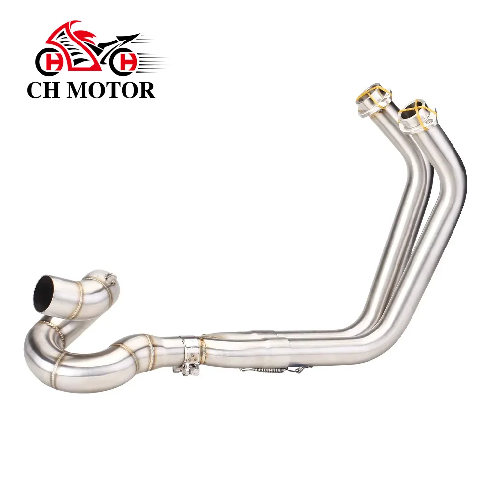 

Original full Motorcycle Exhaust System For Kawasaki ninja650 z650 2017-2022 Escape Slip On Front Tube Link Pipe Connect