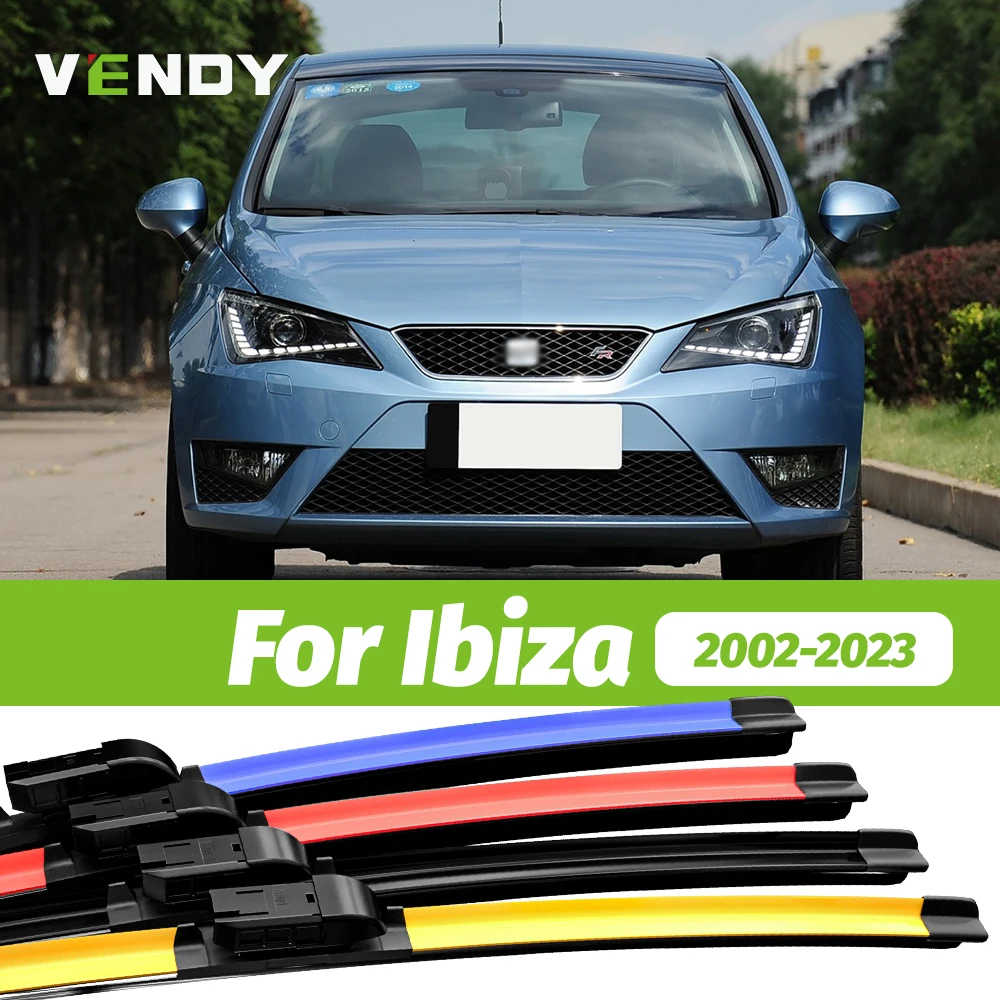 2 stücke Frontscheibe Wischer Klingen Scheibenwischer Für Seat Ibiza 6L 6J 6F KJ 2002-2023 2016 2017 2018 2019 2020 2021 2022