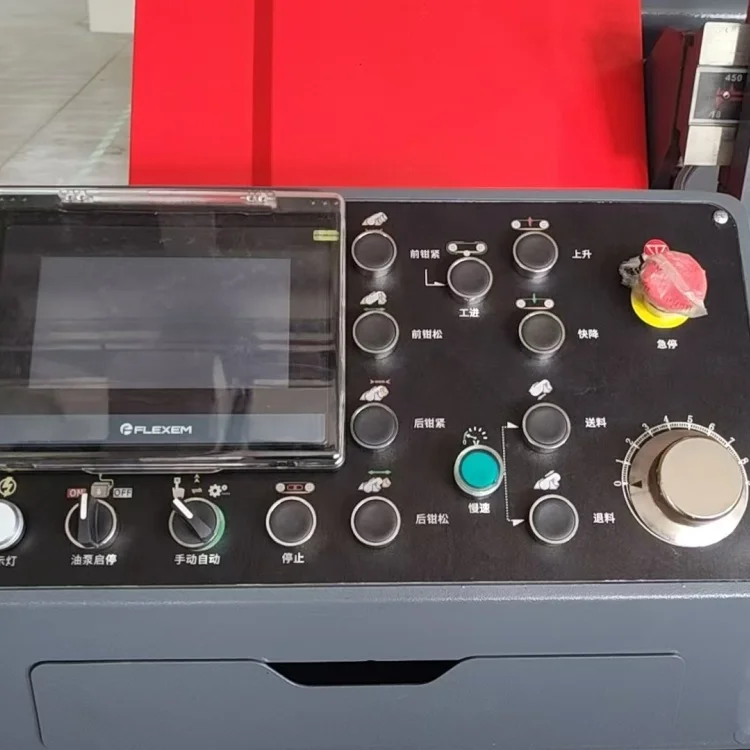 Hydraulic Touch Screen Automatic Metal Band Saw with Button Control