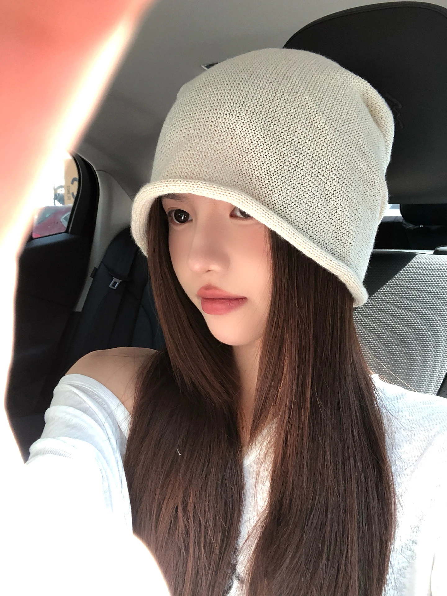 Loose Fit Breathable Spring Summer Women's Korean Style Big Circumference Cuffed Bucket Hat Casual Versatile Foldable Cap