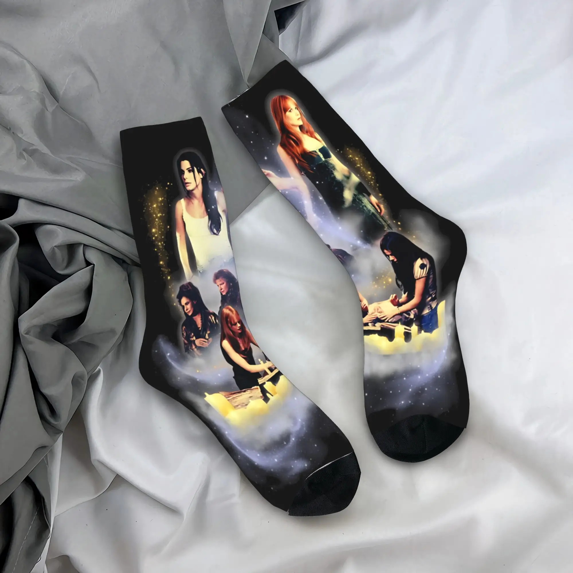 Practical Magic 2 Witchcraft Witch Sisters Occult Halloween Socks Merch For Men Women  Soft Socks Cozy Best Gift Idea