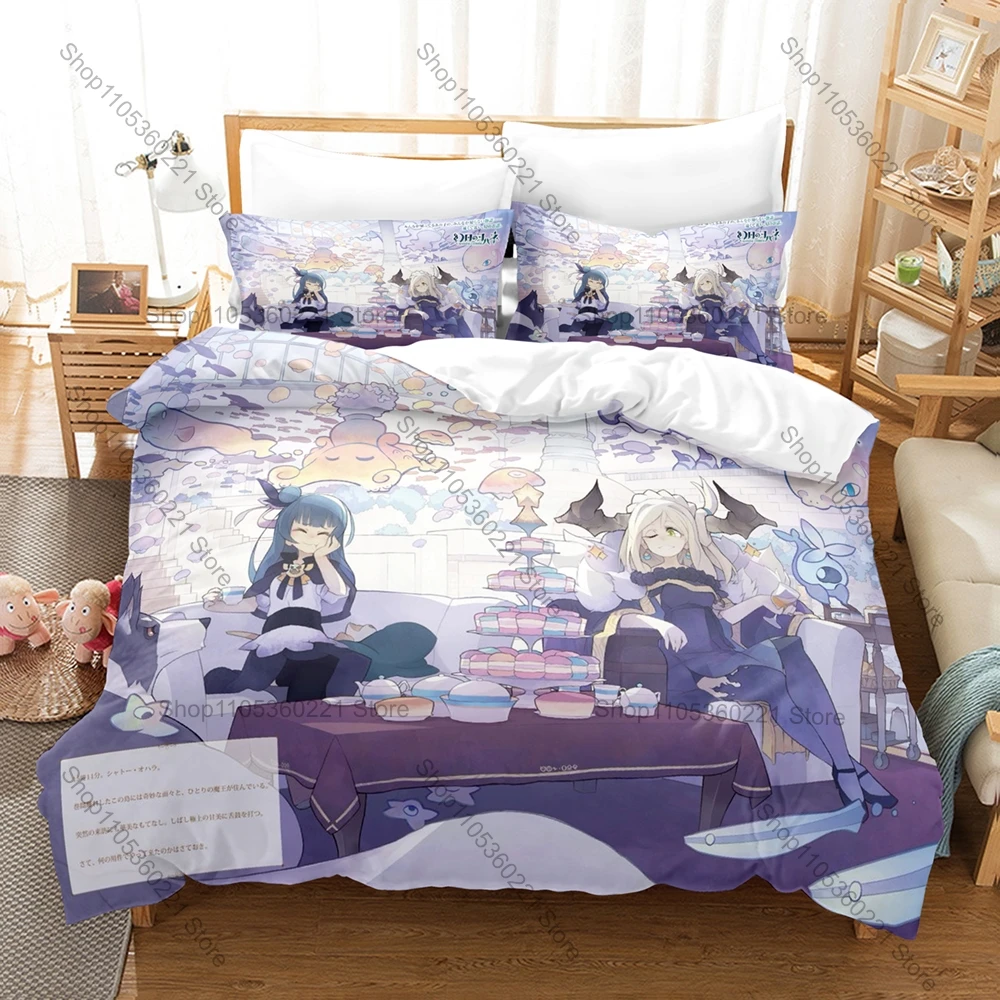 

SUNSHINE in the MIRROR Bedding Set, Duvet Cover & 2 Pillowcases, Cute Character Pattern Breathable Fabric All Season