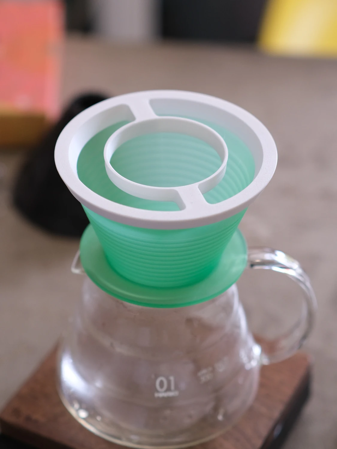 حامل رأس دش سولو ميلو مطبوع ثلاثي الأبعاد، حامل فلتر القهوة، حامل الأكواب، أدوات المطبخ، ملحقات أدوات المطبخ، أدوات صنع القهوة