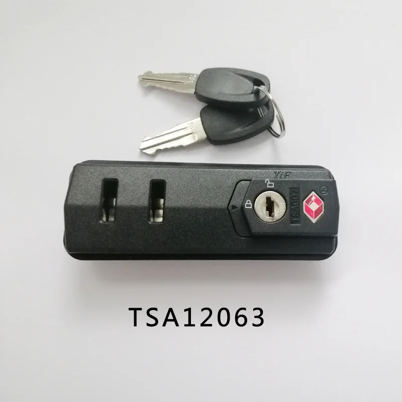 Suitable For TSA12063 Black Key Lock Suitcase Combination Lock Zipper Lock Suitcase Lock YIF Lock TSA007 Lock JYL A006 Key Lock
