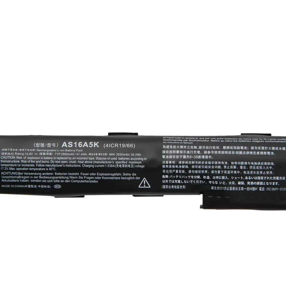 

Для Acer E5-553G 575G 58TF 475G 774G N16Q1 N16Q2 F5-573G Сменный аккумулятор AS16A8K AS16A5K AS16A7K