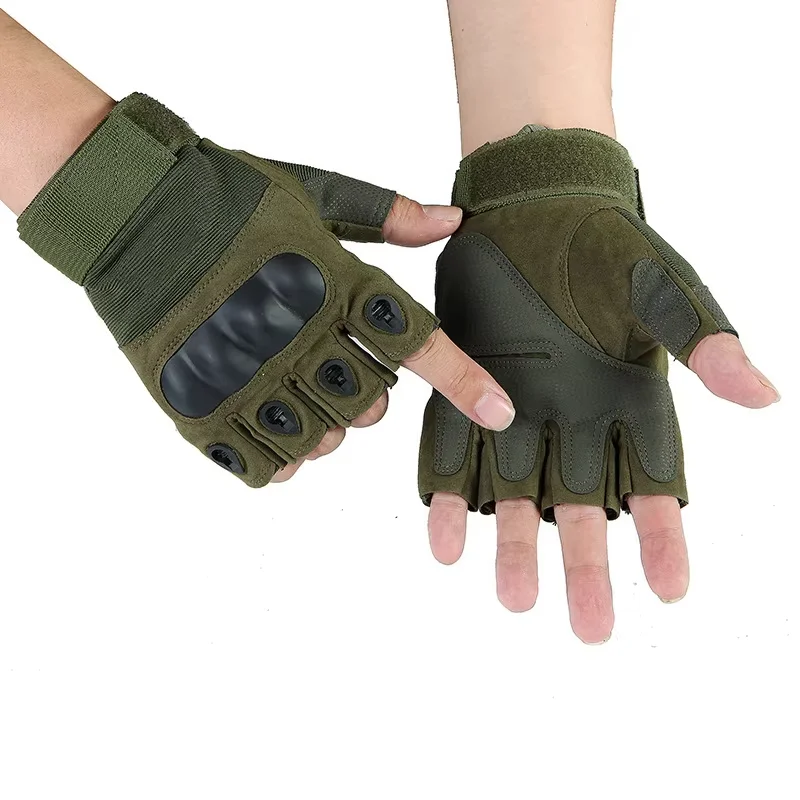 Half Finger Men's Gloves Outdoor Military Tactical Gloves Sports Shooting Hunting Airsoft Motorcycle Cycling Gloves