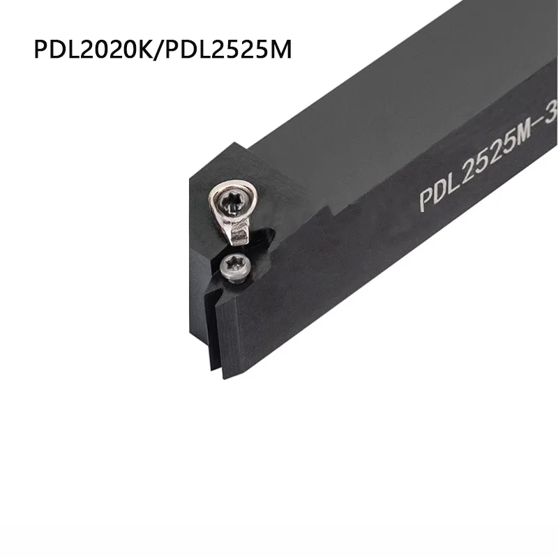 

1pc PDL2020K PDL2525M 2.34/3.56 PDLL2020K PDLL2525M Double-Edge Pulley 40° CNC Lathe Cutter Grooving Turning Tools Holder