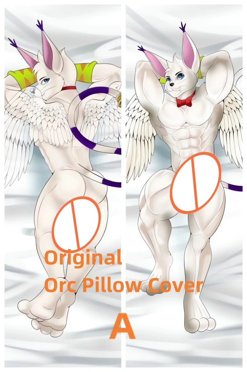 

Dakimakura Anime Pillow Case Orcs Double-sided Print Of Life-size Body Pillowcase Gifts Can be Customized