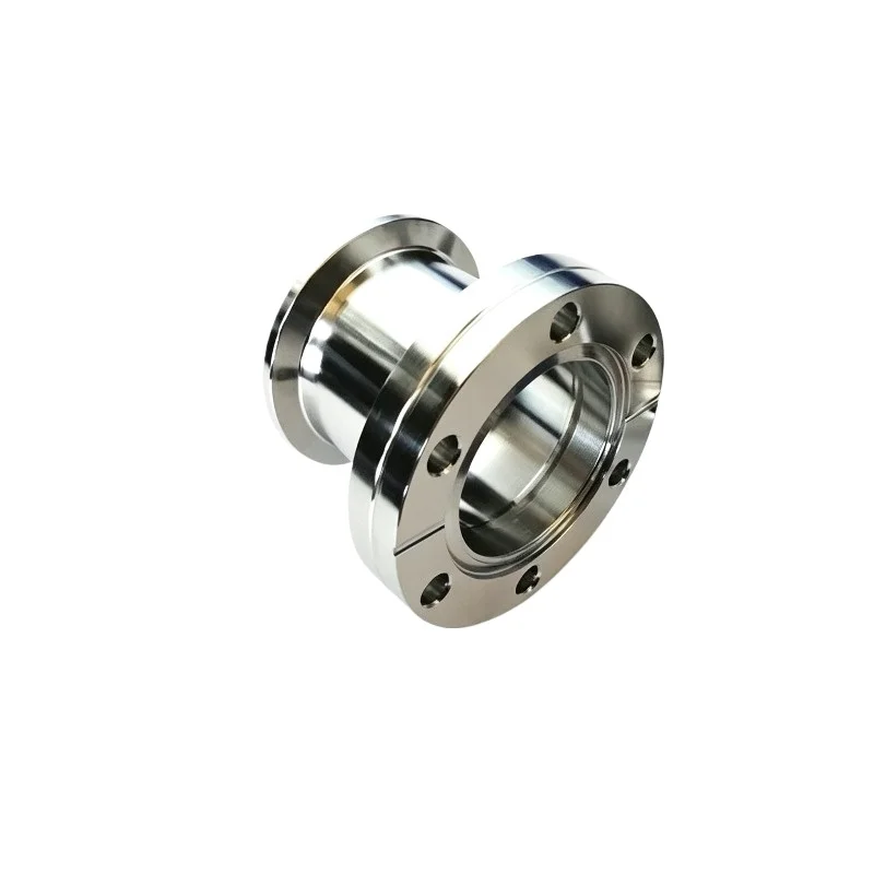 304 Vacuum CF to KF Flange Vacuum Adapter Through Reducer CF-KF16 25 40 35 63 100