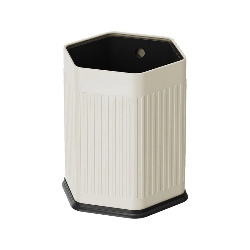 

Retro, uncovered, trash can, double layer, household, creative, high value.