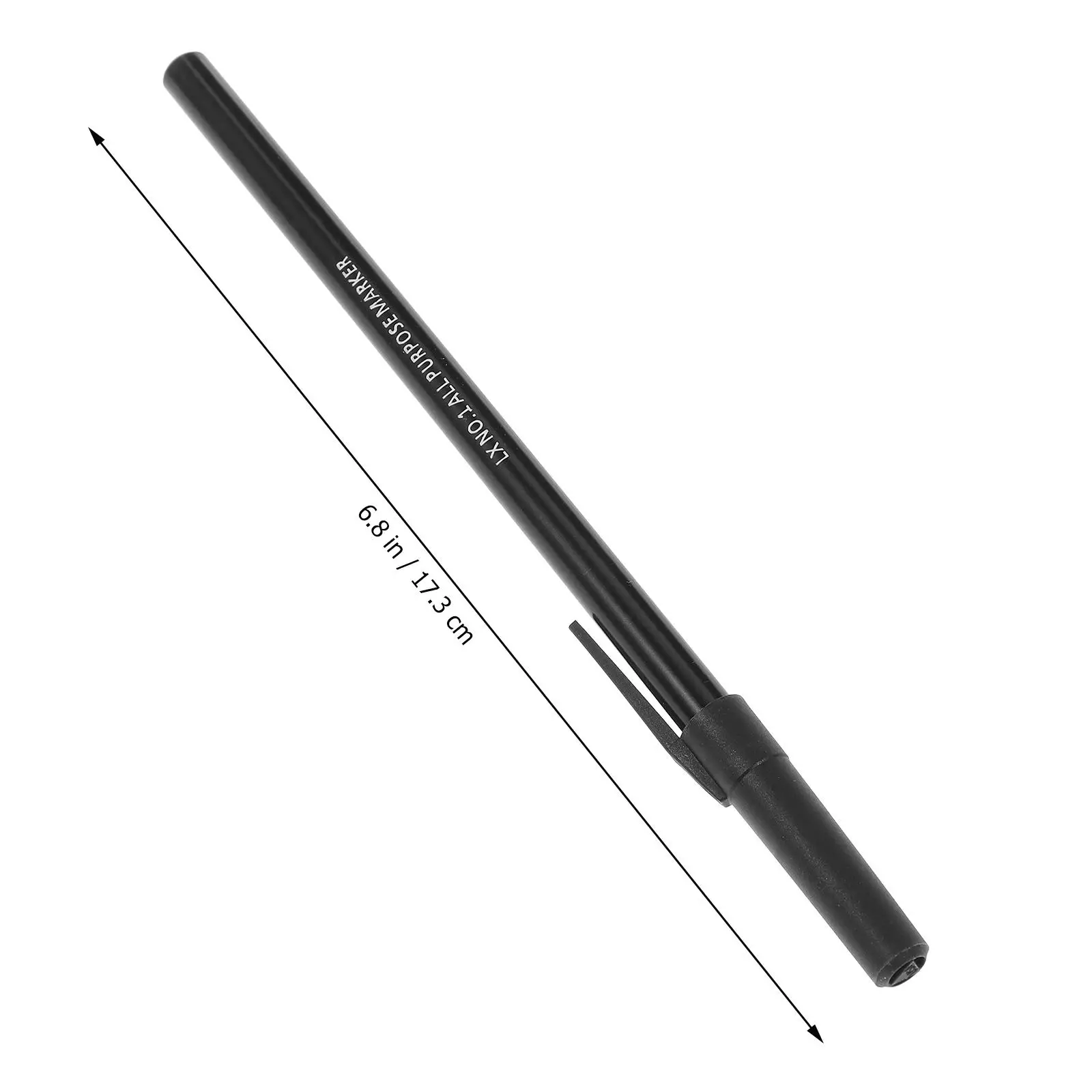 5pcs Black Permanent Markers Fine Tip Label Pen Paint Marker Laundry Marker Clothing Tags Dry Cleaner Sheets Non Fading