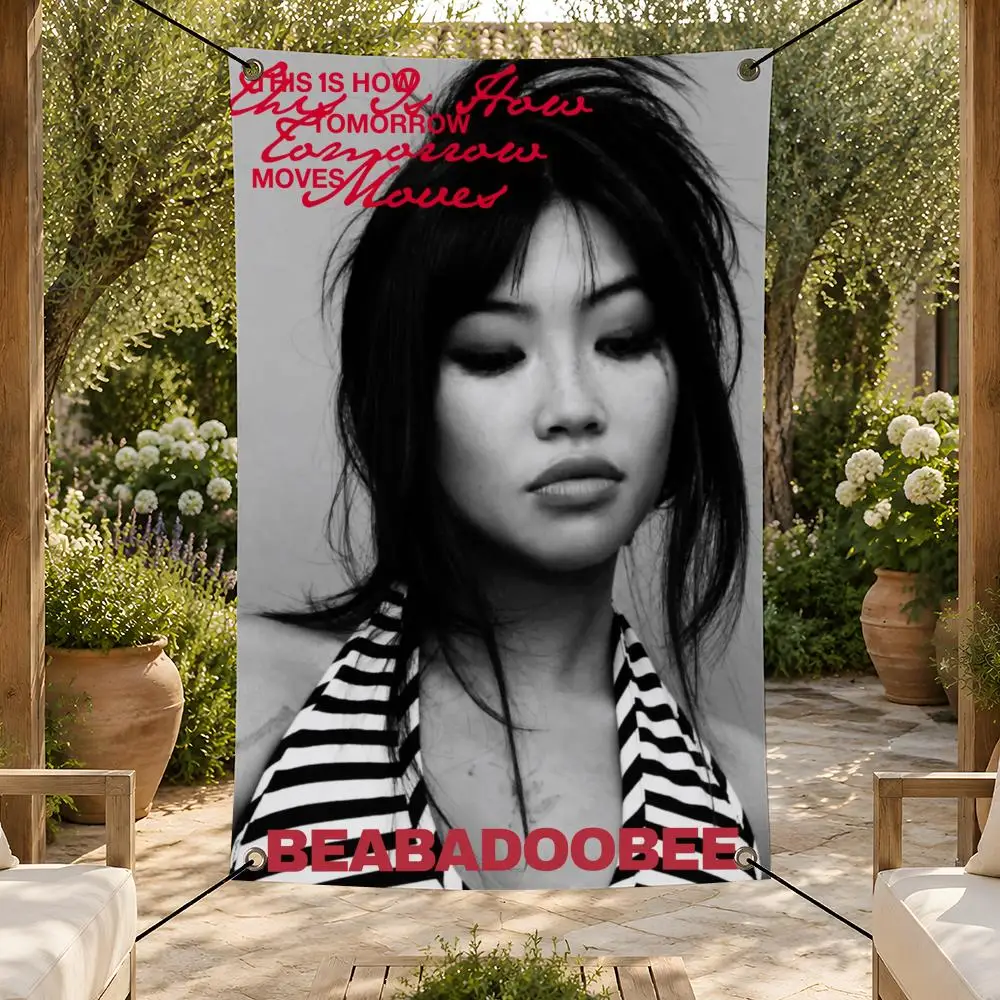 Music Indie Artist beabadoobee Flags Supporter Flag Banner for Bedroom Dorm Wall Garden Yard Porch Patio Home Party Decor