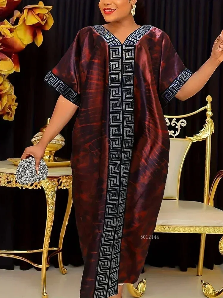 

Новинка 2026 года, Абая для женщин, Дубай, роскошный африканский мусульманский модный кафтан, марокканские вечерние платья, халат бубу, Djellaba Femme