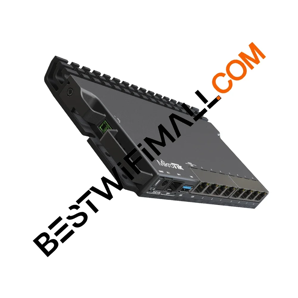 MikroTik RB5009UG+S+IN Router, Ultimate Heavy-Duty Home Lab Smart With USB 3.0 1G and 2.5G Ethernet 1x10G SFP+Cage