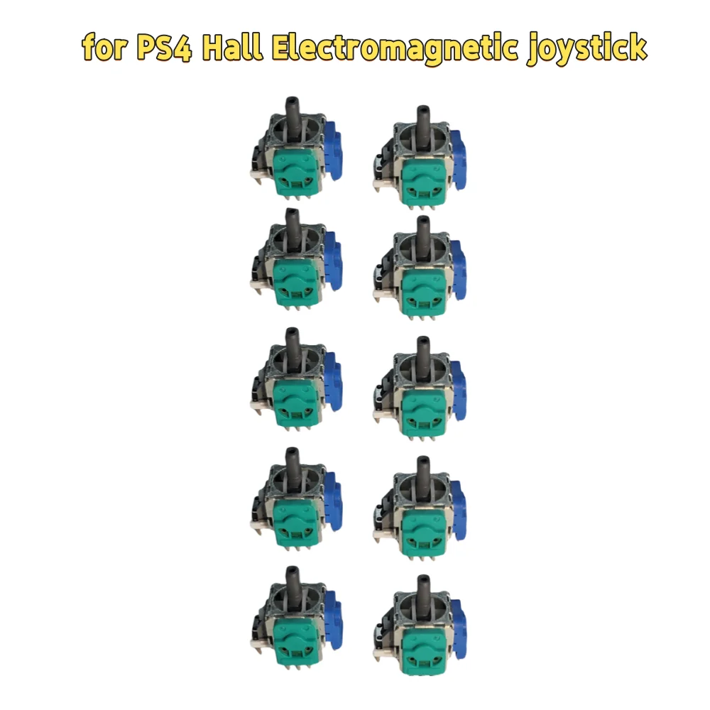 10pcs Hall Effect Analog Sticks for ps4 Joystick Gamepad 3D Analog Thumb Stick Controller Rocker Thumbstick