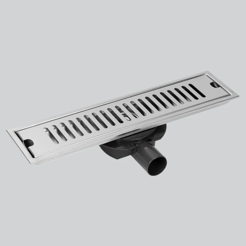 

Bathroom 304 stainless steel extended floor drain with odor proof side exhaust rectangular floor drain