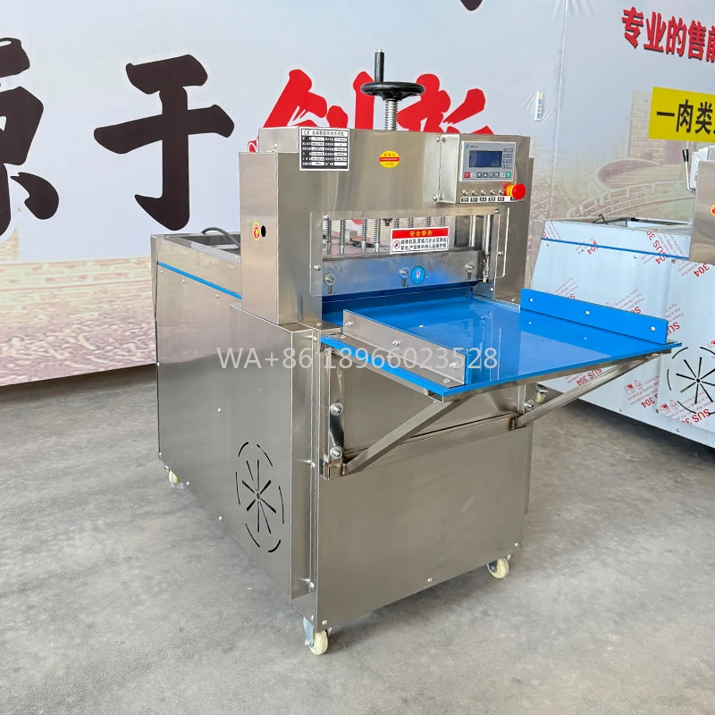 

Mutton Meat Roll Slicer CNC Stainless Steel Lamb Slicer Machine 220V New Condition Frozen Beef and
