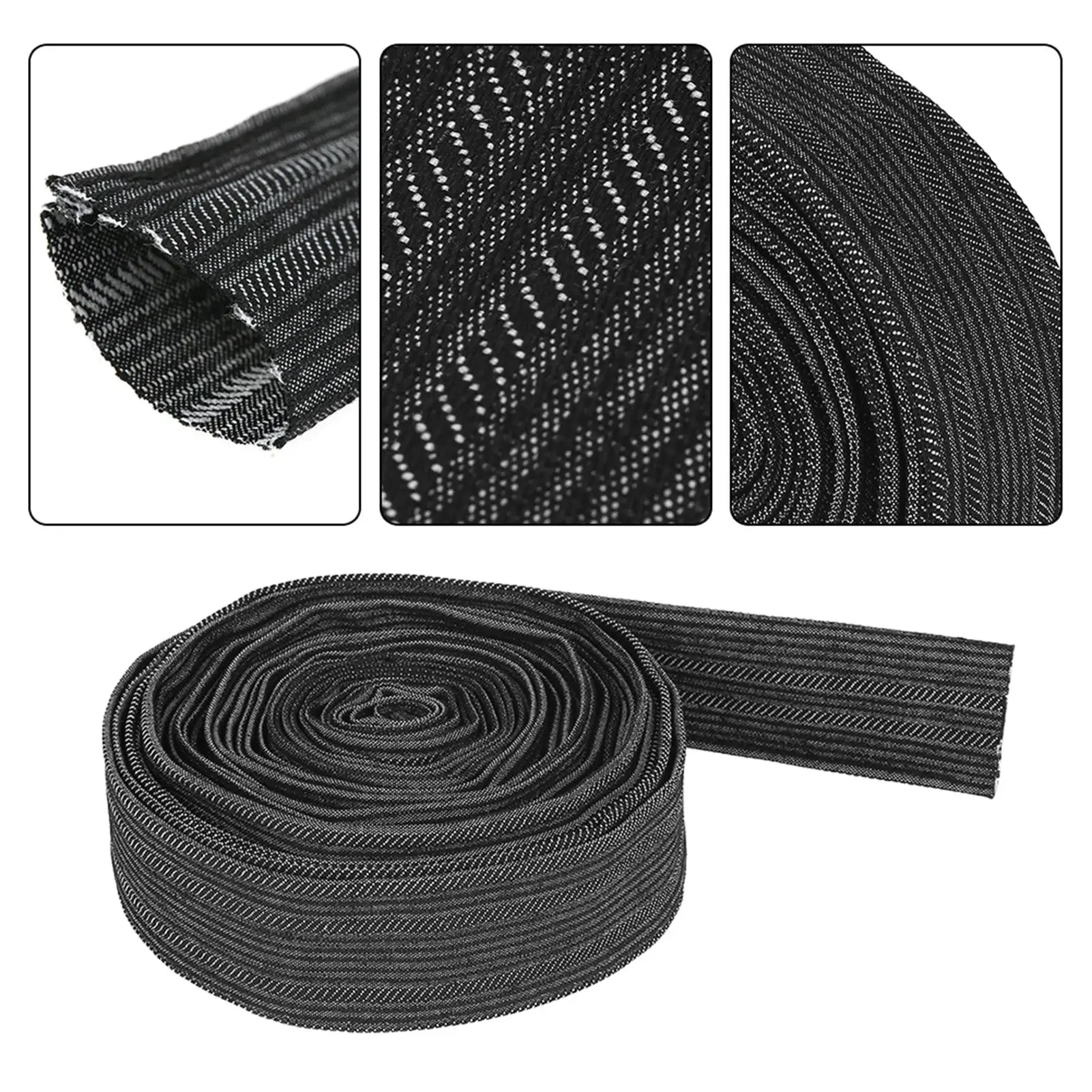 7.5m Denim Weld Blanket Protective Sleeve for Torch Cable & Hydraulic Hose