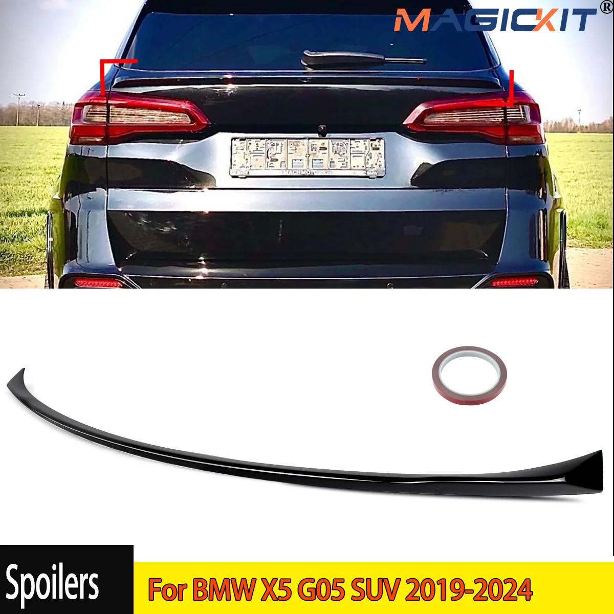 Carbon Look Rear Trunk Spoiler Wing For BMW 8 Series G16 F93 M8 M850i 840i 18-23