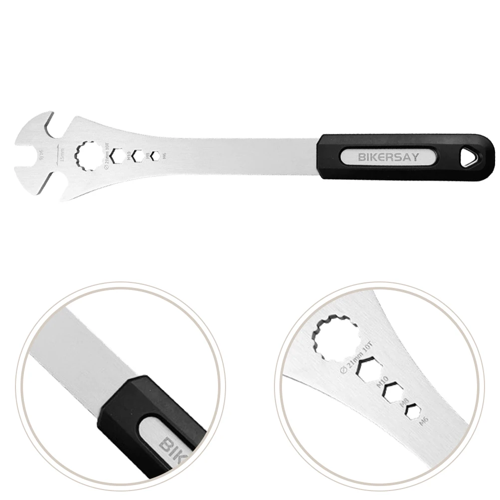

Pedal Wrench Bike Crank Puller Portable Cycling Repair Tool Compatible Most Brands Safe Durable Non Slip Handle Easy