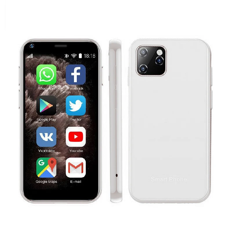 Imagem -04 - Soyes-mini Smartphone com Câmera de Desbloqueio Celular Android Quad Core Dual Sim Wifi Pequeno Google Play Store 7s Xs11 2.5 Pol