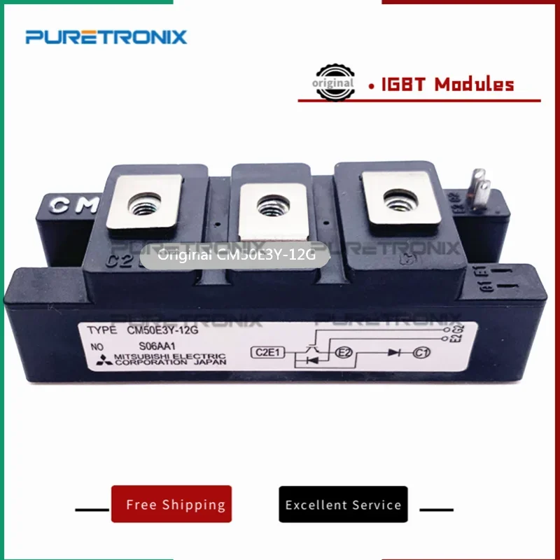 CM75E3Y-12H CM75E3Y-12E CM150E3Y-12E CM100E3Y-12E CM50E3Y-12G Nouveau Original Module D'alimentation