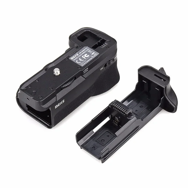 Meike MK-A6300 Vertical Multi Power Battery Hand Grip for Sony A6300 A6000 A6400 Camera work with 1 or 2 NP-FW50 battery