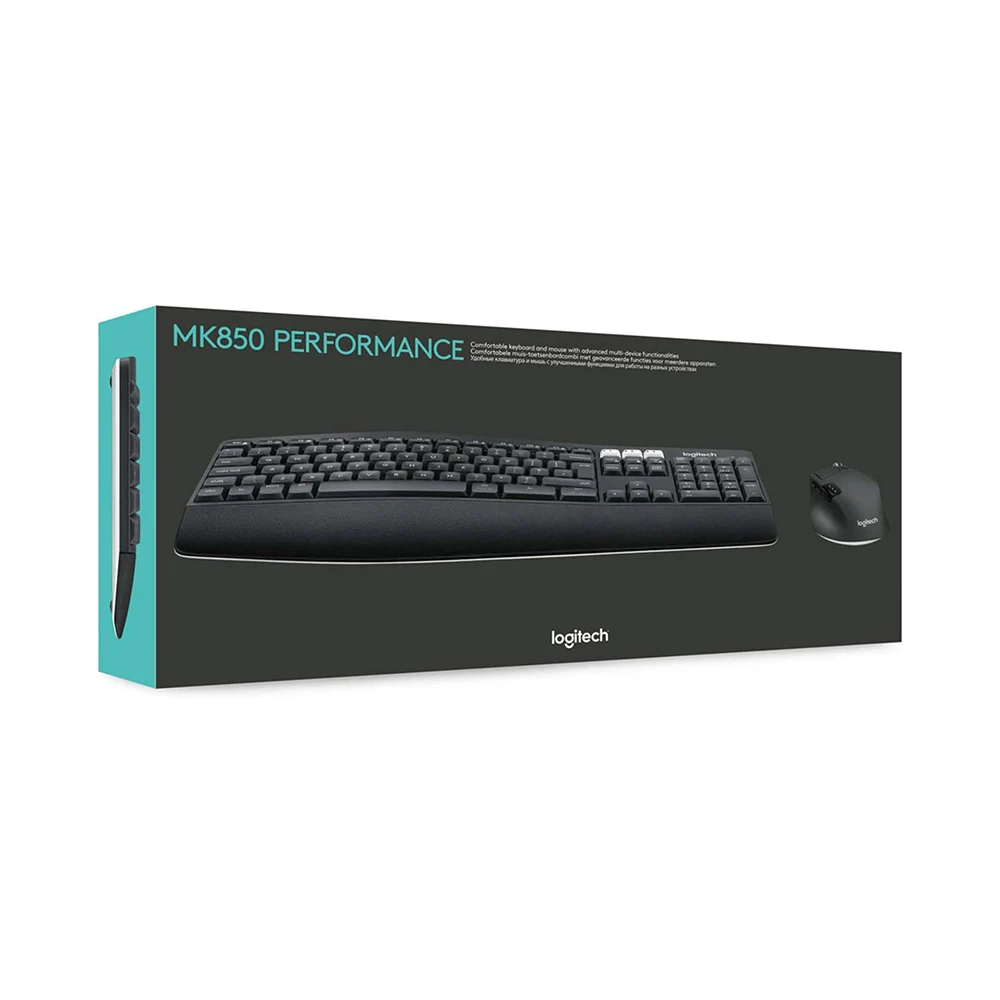 Combinação de teclado e mouse para jogos sem fio multidispositivo MK850 original