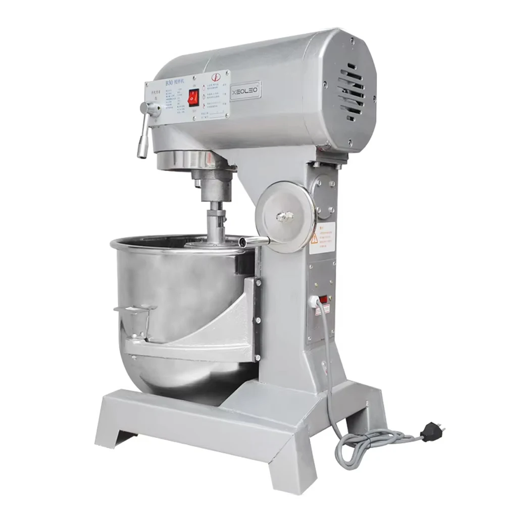 30L Electric Bread Dough 1250W Mixer Eggs Blender Kneading Machine Dough Maker Kitchen Stand Food Milkshake/Cake Mixer CE