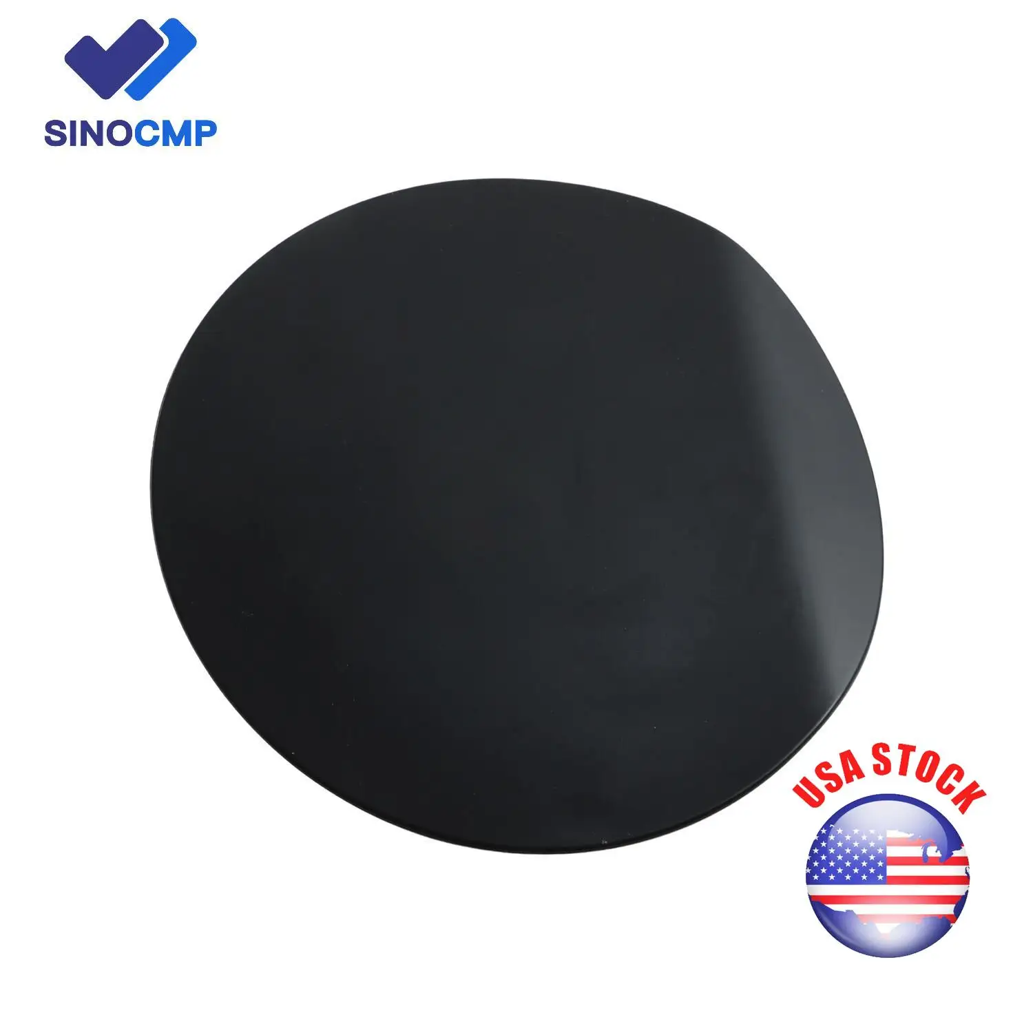 SINOCMP 68090634AC Fuel Door Gas Cap Hatch Black Fits for 2013-2014 Dodge Dart