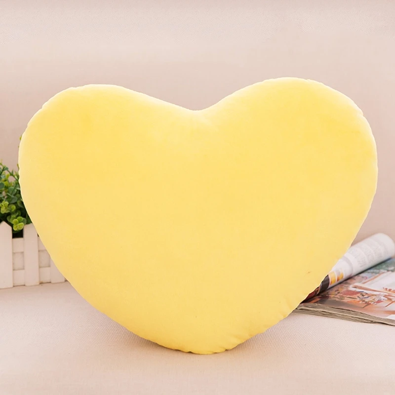 Almohada decorativa con forma corazón 15cm, algodón PP para creativo para muñeca Lo