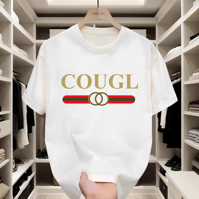 High-end Light Luxury Short-sleeved T-shirt for Men, A New Summer Fashion and Versatile Half-sleeved Round-neck Top for Men image 2