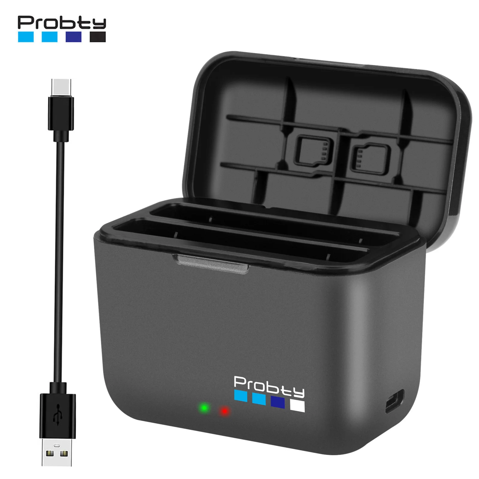 Dual Channel Battery Charge Box for Insta360 X4 Fast Charging Case Charger Hub for Insta360 X4 Camera Accessories