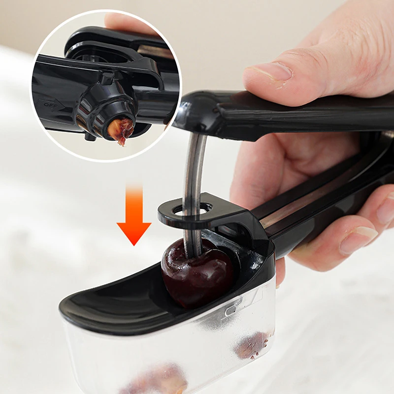 Picture 5: Cherry Pitter,Cherries Corer Pitter Tool With Hand Held Push Design,Cherry Pitter Tool Pit Remover Heavy,Save Time And Space
